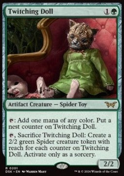 Twitching Doll⁣ - Duskmourn: House of Horror⁣ (Rare)⁣ [201]