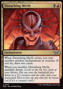 Disturbing Mirth - Duskmourn: House of Horror (Uncommon) [DSK-212]