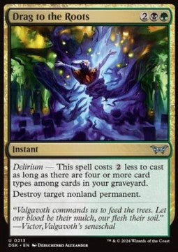 Drag to the Roots - Duskmourn: House of Horror (Uncommon) [DSK-213]