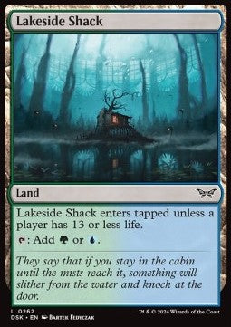 Lakeside Shack - Duskmourn: House of Horror (Common) [DSK-262]