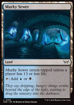 Murky Sewer - Duskmourn: House of Horror (Common) [DSK-263]