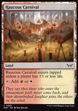 Raucous Carnival - Duskmourn: House of Horror (Common) [DSK-266]