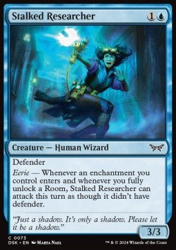 Stalked Researcher - Duskmourn: House of Horror (Common) [DSK-73]