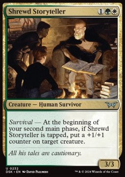 Shrewd Storyteller - Duskmourn: House of Horror (Uncommon) [DSK-232]