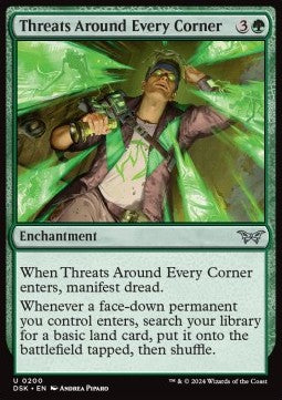 Threats Around Every Corner - Duskmourn: House of Horror (Uncommon) [DSK-200]