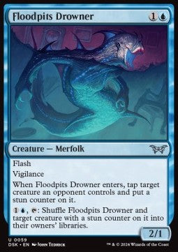 Floodpits Drowner - Duskmourn: House of Horror (Uncommon) [DSK-59]