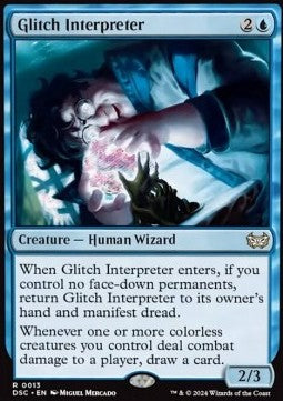 Glitch Interpreter⁣ - Commander: Duskmourn: House of Horror⁣ (Rare)⁣ [13]