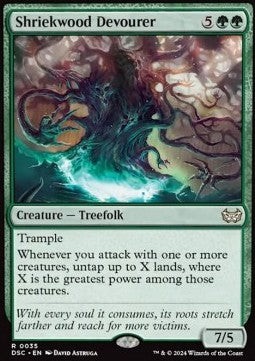 Shriekwood Devourer⁣ - Commander: Duskmourn: House of Horror⁣ (Rare)⁣ [35]
