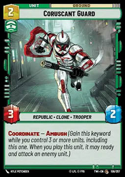 Coruscant Guard - Twilight of the Republic (Common) [TWI-106]