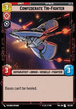 Confederate Tri-Fighter - Twilight of the Republic (Uncommon) [TWI-132]