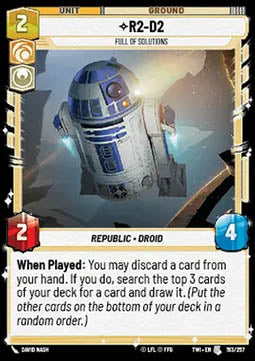 R2-D2, Full of Solutions - Twilight of the Republic (Uncommon) [TWI-193]