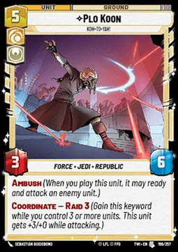 Plo Koon, Koh-to-yah! - Twilight of the Republic (Uncommon) [TWI-196]