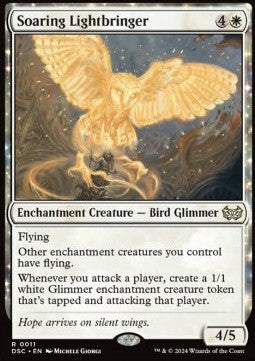 Soaring Lightbringer⁣ - Commander: Duskmourn: House of Horror⁣ (Rare)⁣ [11]