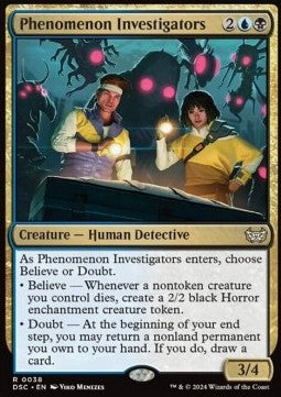 Phenomenon Investigators⁣ - Commander: Duskmourn: House of Horror⁣ (Rare)⁣ [38]