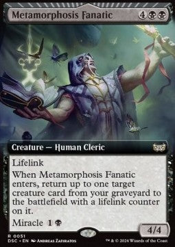 Metamorphosis Fanatic⁣ - Commander: Duskmourn: House of Horror: Extras⁣ (Rare)⁣ [51]