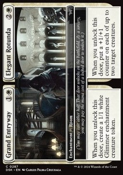 Grand Entryway // Elegant Rotunda - Duskmourn: House of Horror: Extras (Common) [XDSK-287]