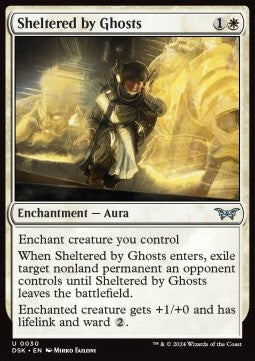 Sheltered by Ghosts⁣ - Duskmourn: House of Horror⁣ (Uncommon)⁣ [30]