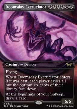 Doomsday Excruciator⁣ - Duskmourn: House of Horror: Extras⁣ (Rare)⁣ [346]
