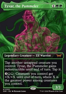 Tyvar, the Pummeler (V.1)⁣ - Duskmourn: House of Horror: Extras⁣ (Mythic)⁣ [353]