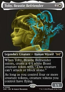 Toby, Beastie Befriender - Duskmourn: House of Horror: Extras (Rare) [XDSK-356]