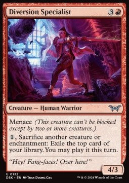 Diversion Specialist - Duskmourn: House of Horror (Uncommon) [DSK-132]