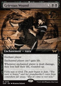 Grievous Wound - Duskmourn: House of Horror: Extras (Rare) [XDSK-375]