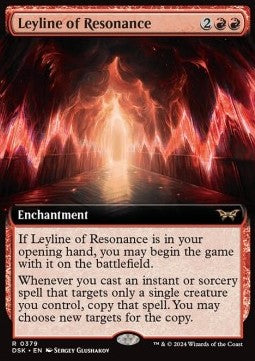 Leyline of Resonance - Duskmourn: House of Horror: Extras (Rare) [XDSK-379]