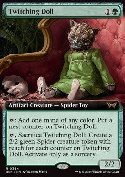 Twitching Doll⁣ - Duskmourn: House of Horror: Extras⁣ (Rare)⁣ [384]