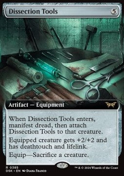 Dissection Tools⁣ - Duskmourn: House of Horror: Extras⁣ (Rare)⁣ [385]