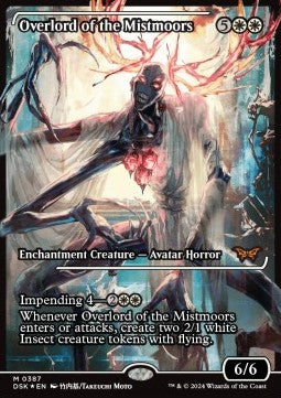 Overlord of the Mistmoors (V.2)⁣ - Duskmourn: House of Horror: Extras⁣ (Mythic)⁣ [387]