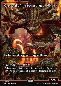 Overlord of the Boilerbilges (V.2)⁣ - Duskmourn: House of Horror: Extras⁣ (Mythic)⁣ [393]