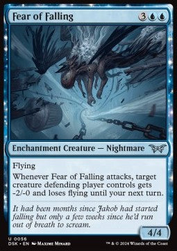 Fear of Falling - Duskmourn: House of Horror (Uncommon) [DSK-56]