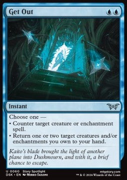 Get Out - Duskmourn: House of Horror (Uncommon) [DSK-60]