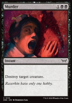 Murder - Duskmourn: House of Horror (Common) [DSK-110]