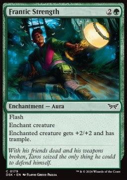 Frantic Strength - Duskmourn: House of Horror (Common) [DSK-179]