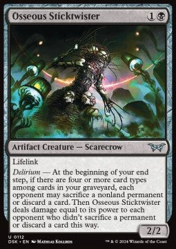 Osseous Sticktwister - Duskmourn: House of Horror (Uncommon) [DSK-112]