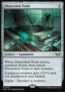 Dissection Tools⁣ - Duskmourn: House of Horror⁣ (Rare)⁣ [245]