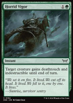 Horrid Vigor - Duskmourn: House of Horror (Common) [DSK-184]