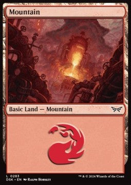 Mountain (V.1) - Duskmourn: House of Horror (Land) [DSK-283]