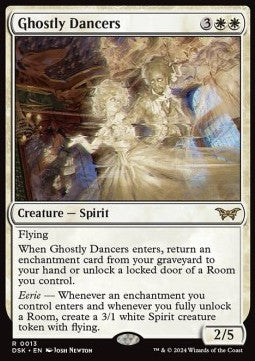Ghostly Dancers⁣ - Duskmourn: House of Horror⁣ (Rare)⁣ [13]