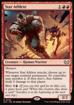 Star Athlete - Commander: Duskmourn: House of Horror (Rare) [DSC-29]