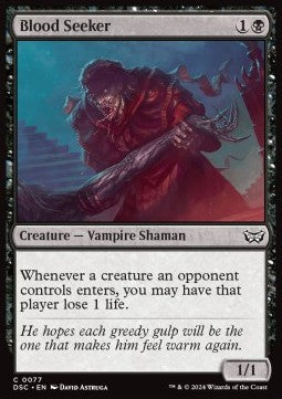 Blood Seeker⁣ - Commander: Duskmourn: House of Horror⁣ (Common)⁣ [77]