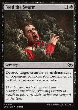 Feed the Swarm⁣ - Commander: Duskmourn: House of Horror⁣ (Common)⁣ [78]