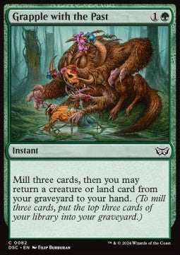 Grapple with the Past - Commander: Duskmourn: House of Horror (Common) [DSC-82]