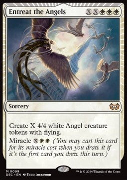 Entreat the Angels⁣ - Commander: Duskmourn: House of Horror⁣ (Mythic)⁣ [99]