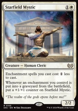 Starfield Mystic⁣ - Commander: Duskmourn: House of Horror⁣ (Rare)⁣ [105]