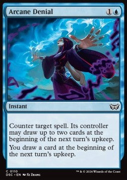 Arcane Denial⁣ - Commander: Duskmourn: House of Horror⁣ (Common)⁣ [110]