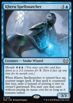 Kheru Spellsnatcher⁣ - Commander: Duskmourn: House of Horror⁣ (Rare)⁣ [119]