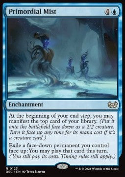 Primordial Mist - Commander: Duskmourn: House of Horror (Rare) [DSC-123]