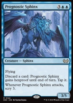 Prognostic Sphinx⁣ - Commander: Duskmourn: House of Horror⁣ (Rare)⁣ [124]
